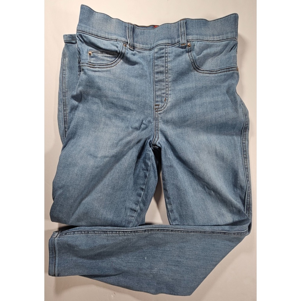 Spanx M Skinny Ankle Jeans in‎ Light Vintage Wash Womens 20275R Mid-Rise